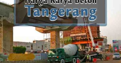 Harga Karya Beton Tangerang